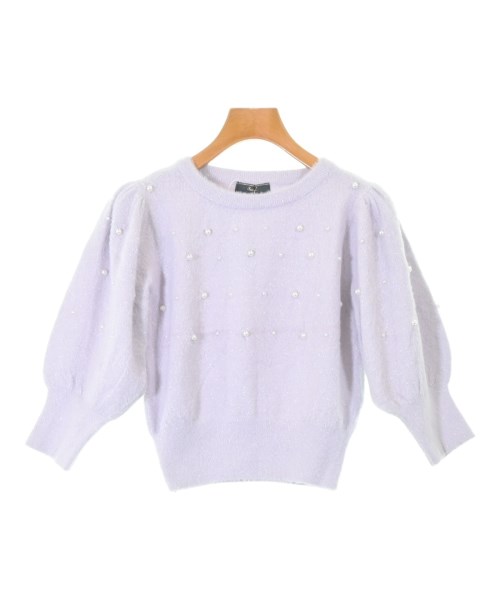 Swingle(スウィングル)ニット・セーター 紫 サイズ:F/2200650565111