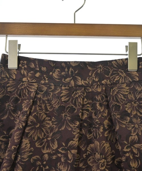 Swingle（スウィングル）ひざ丈スカート 茶 サイズ:S レディース/2200645347111