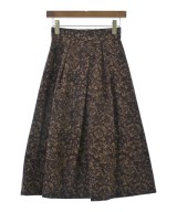 Swingle（スウィングル）ひざ丈スカート 茶 サイズ:S レディース/2200645347111