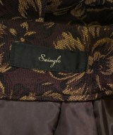 Swingle（スウィングル）ひざ丈スカート 茶 サイズ:S レディース/2200645347111