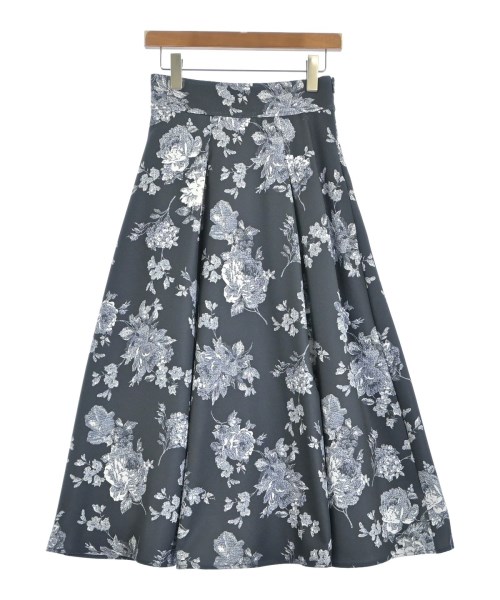 Swingle(スウィングル)ロング・マキシ丈スカート 紺 サイズ:F/2200661194010