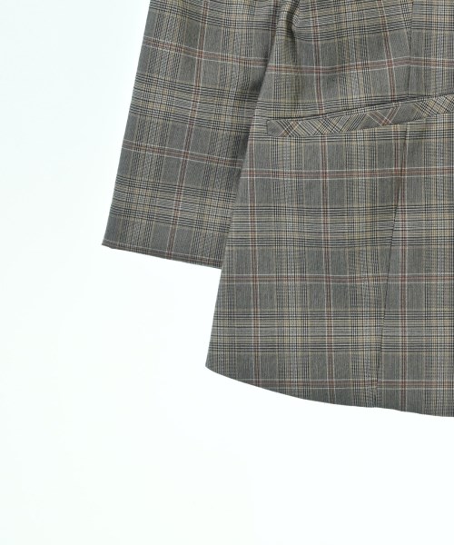 Swingle（スウィングル）ノーカラージャケット グレー サイズ:S レディース/2200664220013