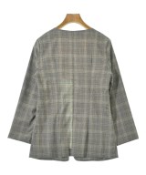 Swingle（スウィングル）ノーカラージャケット グレー サイズ:S レディース/2200664220013