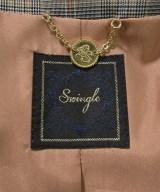 Swingle（スウィングル）ノーカラージャケット グレー サイズ:S レディース/2200664220013