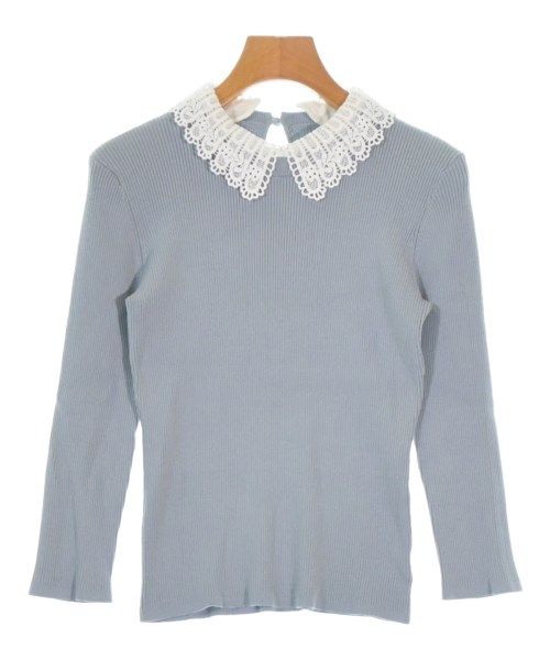 Swingle(スウィングル)ニット・セーター 青 サイズ:M/2200666428110