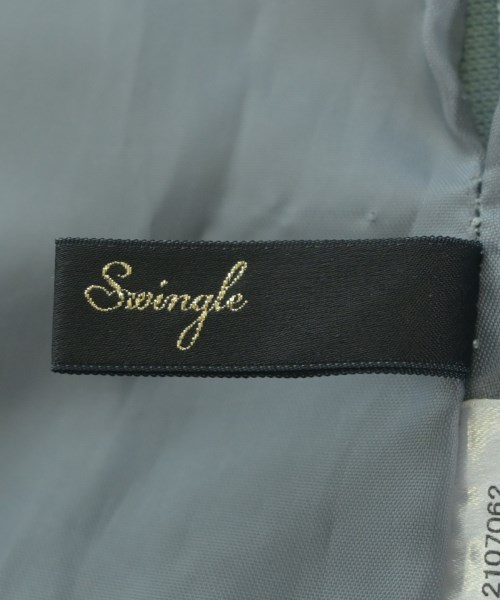 Swingle（スウィングル）ひざ丈スカート 青 サイズ:S レディース/2200716795049