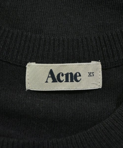 Acne（アクネ）ニット・セーター 黒 サイズ:XS レディース/2200626106058