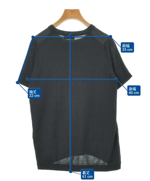 Acne（アクネ）ニット・セーター 黒 サイズ:XS レディース/2200626106058