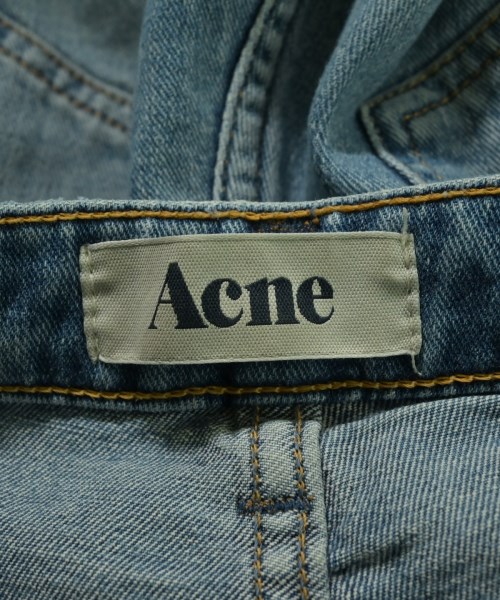 Acne（アクネ）デニムパンツ 青 サイズ:-(L位) レディース/2200627355028
