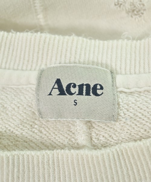Acne（アクネ）スウェット 白 サイズ:S レディース/2200670259281