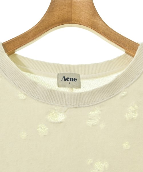 Acne（アクネ）スウェット 白 サイズ:S レディース/2200670259281