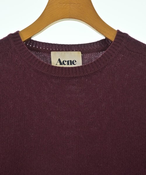 Acne（アクネ）ニット・セーター 赤 サイズ:M レディース/2200674443013