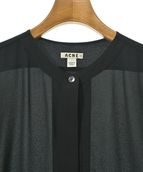Acne（アクネ）カジュアルシャツ 黒 サイズ:34(XS位) レディース/2200675941051