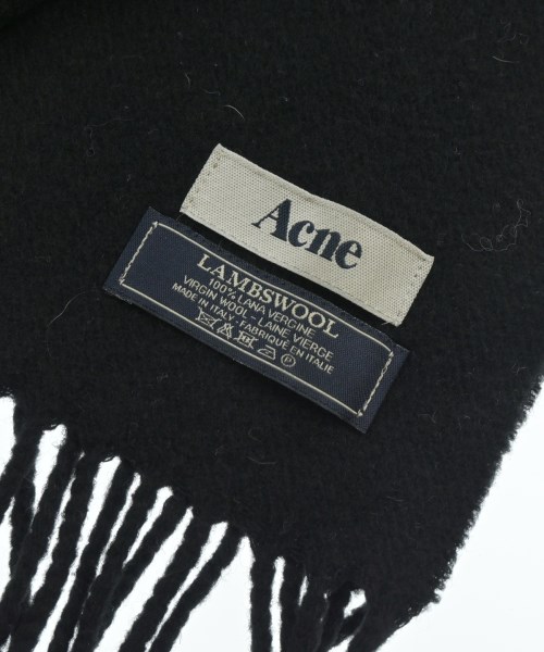 Acne（アクネ）ストール 黒 サイズ:- レディース/2200677339078