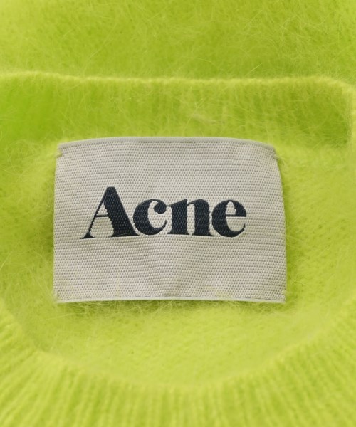 Acne（アクネ）ニット・セーター 黄 サイズ:S レディース/2200682152020