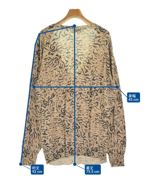 Acne（アクネ）カーディガン ベージュ サイズ:L レディース/2200696136412