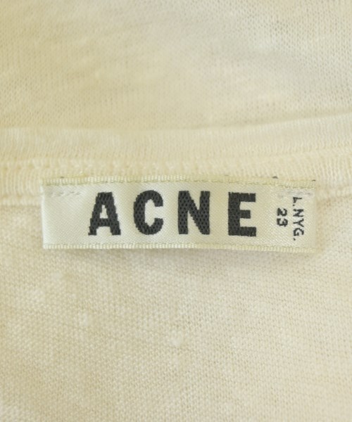 Acne（アクネ）Tシャツ・カットソー 白 サイズ:XS レディース/2200695173128