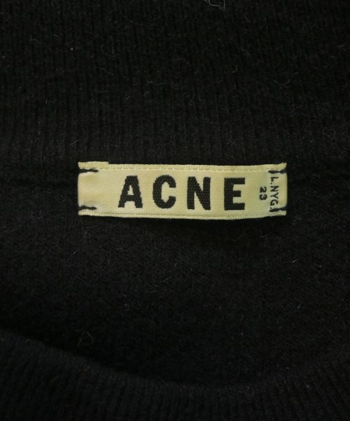 Acne（アクネ）ニット・セーター 黒 サイズ:XS レディース/2200655980032