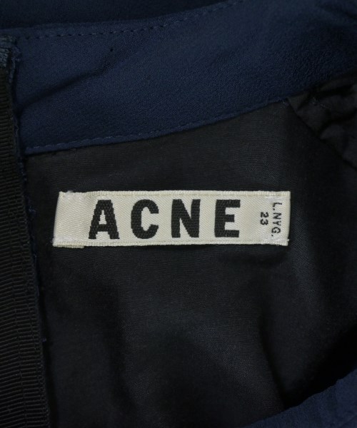 Acne（アクネ）シャツワンピース 紺 サイズ:38(M位) レディース/2200717651054