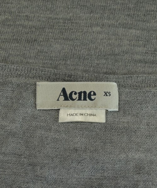 Acne（アクネ）ニット・セーター グレー サイズ:XS レディース/2200699859318