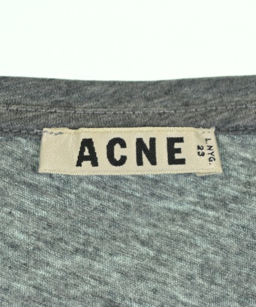 Acne（アクネ）Tシャツ・カットソー グレー サイズ:XS レディース/2200701516079