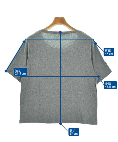 Acne（アクネ）Tシャツ・カットソー グレー サイズ:XS レディース/2200701516079