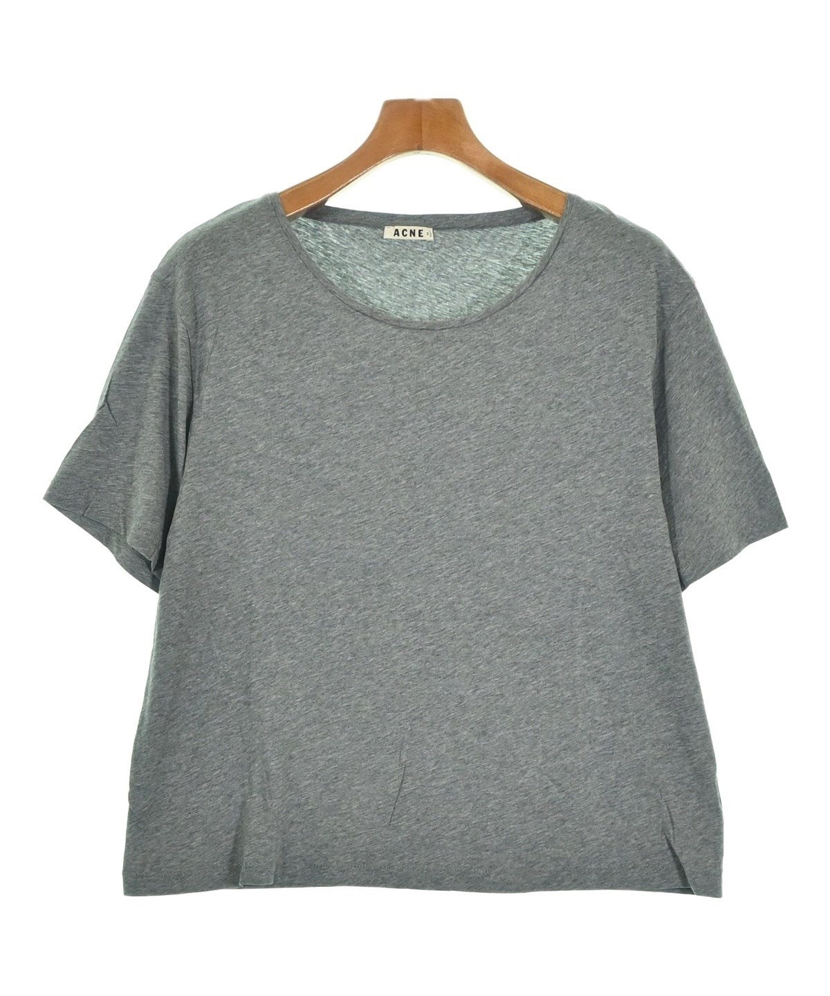 Acne（アクネ）Tシャツ・カットソー グレー サイズ:XS レディース