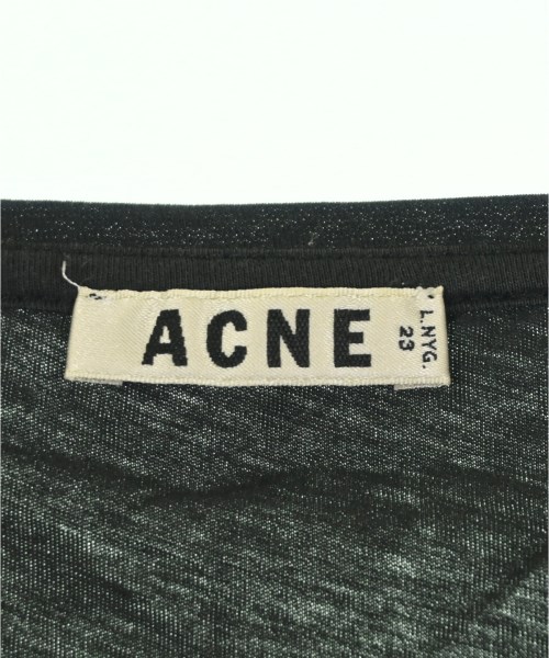 Acne（アクネ）Tシャツ・カットソー 黒 サイズ:XS レディース/2200701516086
