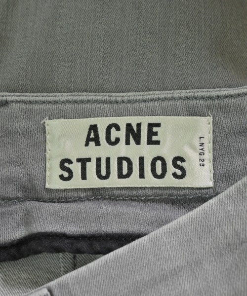 Acne Studios（アクネストゥディオズ）デニムパンツ グレー サイズ:28(L位) レディース/2200670760084