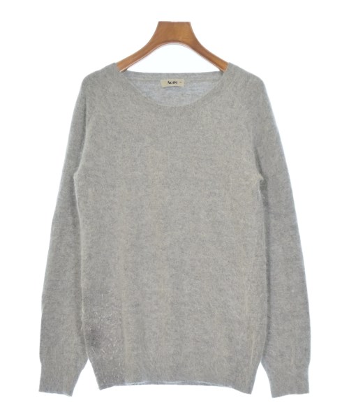 Acne(アクネ)ニット・セーター グレー サイズ:XS/2200665893582