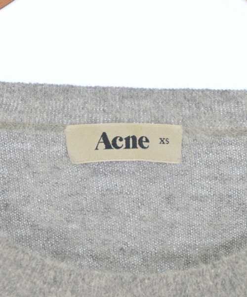 Acne（アクネ）ニット・セーター グレー サイズ:XS レディース/2200665893582
