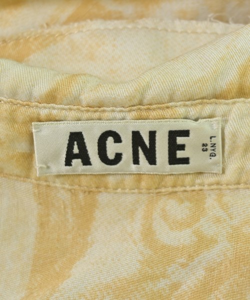 Acne（アクネ）カジュアルシャツ ベージュ サイズ:S レディース/2200714109350