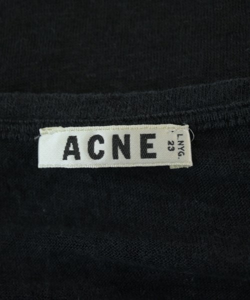 Acne（アクネ）Tシャツ・カットソー 黒 サイズ:XS レディース/2200721860046