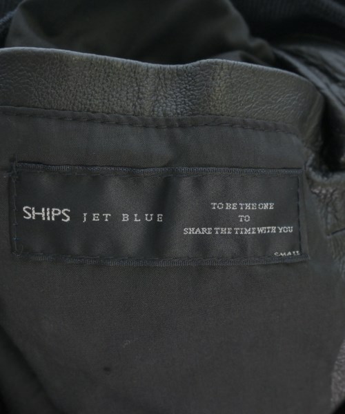 SHIPS JET BLUE（シップスジェットブルー）ライダース 黒 サイズ:S メンズ/2200626884017
