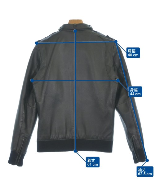 SHIPS JET BLUE（シップスジェットブルー）ライダース 黒 サイズ:S メンズ/2200626884017