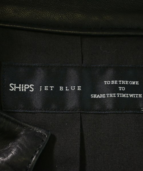 SHIPS JET BLUE（シップスジェットブルー）ライダース 黒 サイズ:S メンズ/2200646028026