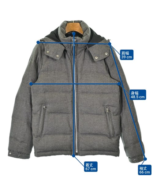 SHIPS JET BLUE（シップスジェットブルー）ダウンジャケット/ダウンベスト グレー サイズ:M レディース/2200644913010