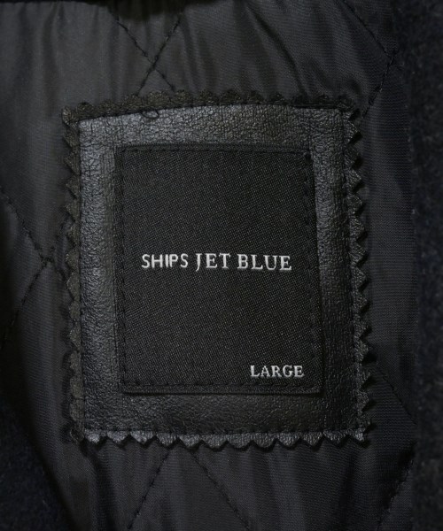 SHIPS JET BLUE（シップスジェットブルー）ピーコート 黒 サイズ:L メンズ/2200640880033