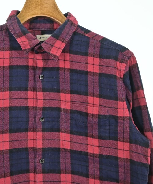 SHIPS JET BLUE（シップスジェットブルー）カジュアルシャツ ピンク サイズ:L メンズ/2200660554082