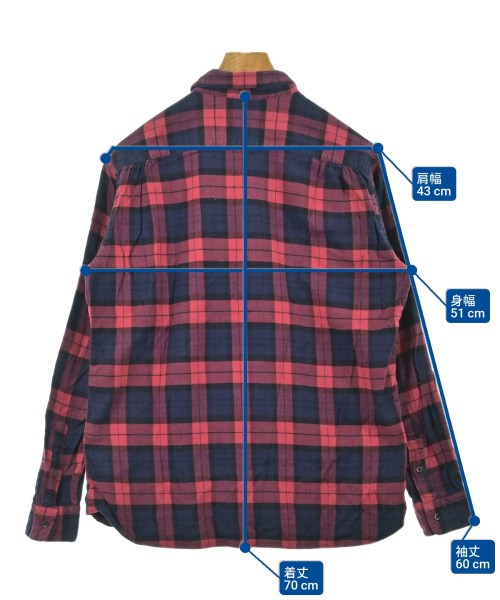 SHIPS JET BLUE（シップスジェットブルー）カジュアルシャツ ピンク サイズ:L メンズ/2200660554082