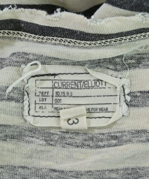 CURRENT ELLIOTT（カレントエリオット）Tシャツ・カットソー 白 サイズ:3(L位) レディース/2200630364246