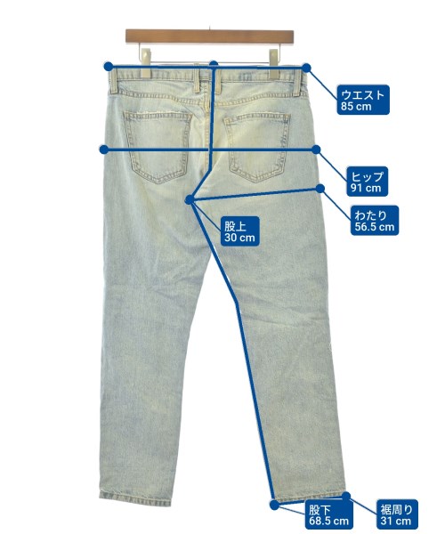 CURRENT ELLIOTT（カレントエリオット）デニムパンツ 青 サイズ:27(M位) レディース/2200657047061