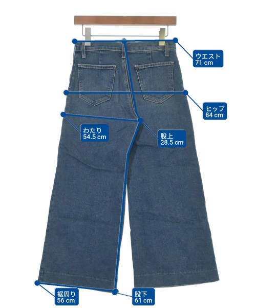 CURRENT ELLIOTT（カレントエリオット）デニムパンツ 紺 サイズ:25(S位) レディース/2200709943129