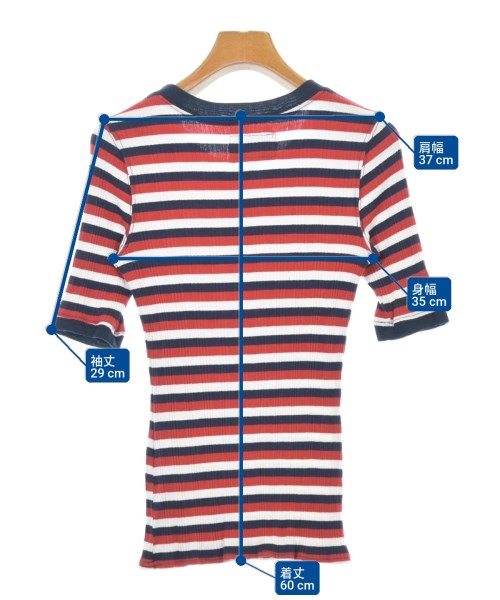 CURRENT ELLIOTT（カレントエリオット）Tシャツ・カットソー 紺 サイズ:0(XS位) レディース/2200704235229