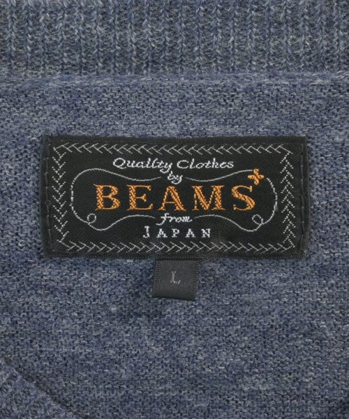 BEAMS PLUS（ビームスプラス）ニット・セーター 青 サイズ:L メンズ/2200551680210