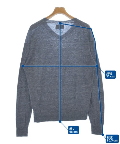 BEAMS PLUS（ビームスプラス）ニット・セーター 青 サイズ:L メンズ/2200551680210