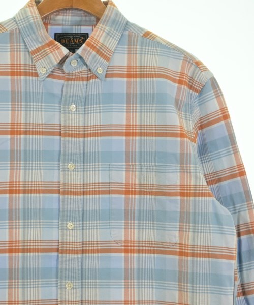 BEAMS PLUS（ビームスプラス）カジュアルシャツ 青 サイズ:L メンズ/2200559985096
