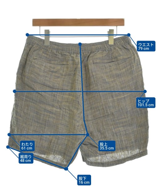 BEAMS PLUS（ビームスプラス）ショートパンツ ベージュ サイズ:L メンズ/2200620917407