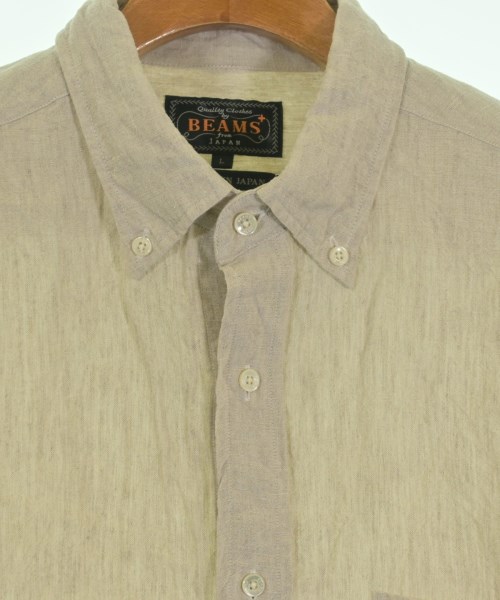 BEAMS PLUS（ビームスプラス）カジュアルシャツ ベージュ サイズ:L メンズ/2200622919133