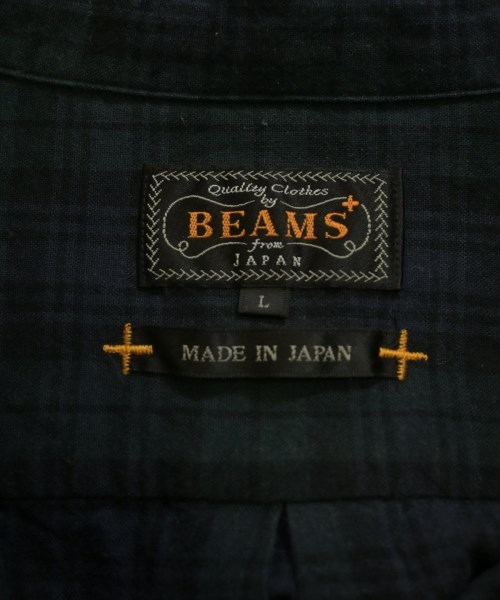 BEAMS PLUS（ビームスプラス）カジュアルシャツ 緑 サイズ:L メンズ/2200636571259